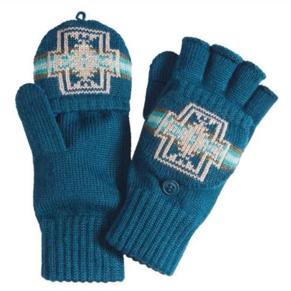 Pendleton Convertible Fingerless Mittens